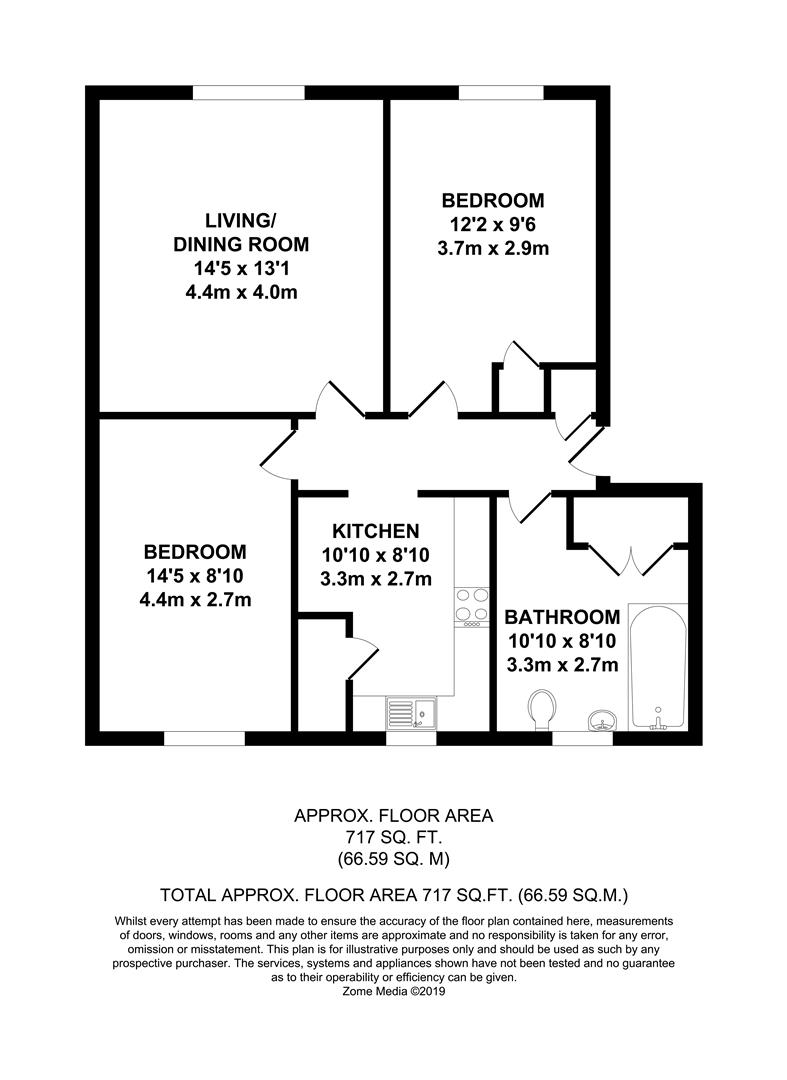 2 Bedrooms Flat for sale in Bingley Close, Snodland ME6