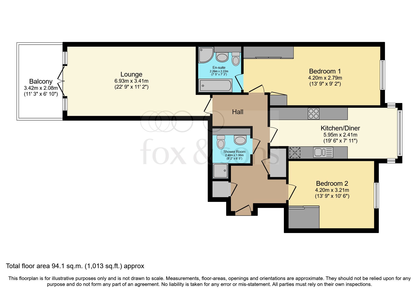 The Esplanade, Bognor Regis PO21, 2 bedroom flat for sale 63820275