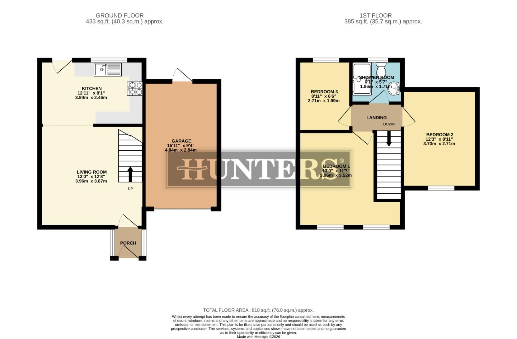 67, Town Hill, Broughton floorplan