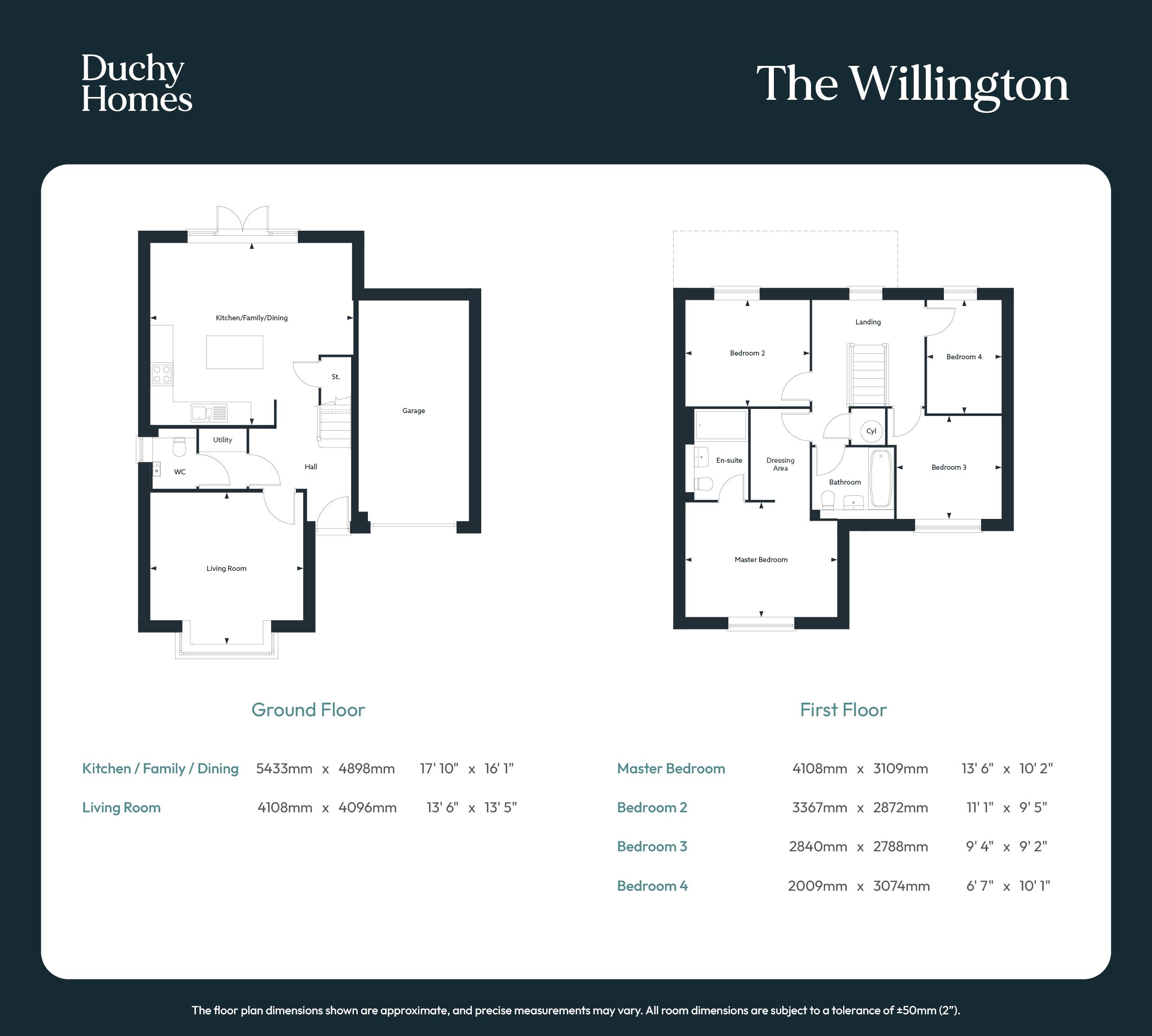 The Willington, Musgrave Garden Lane, Billingham floorplan