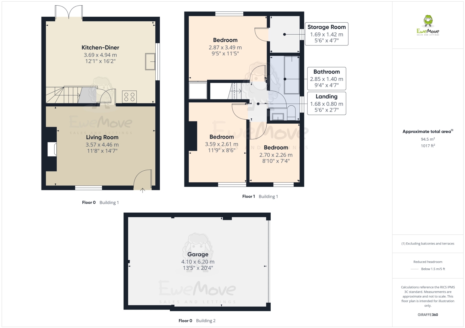 233, Mill Lane, St. Helens floorplan