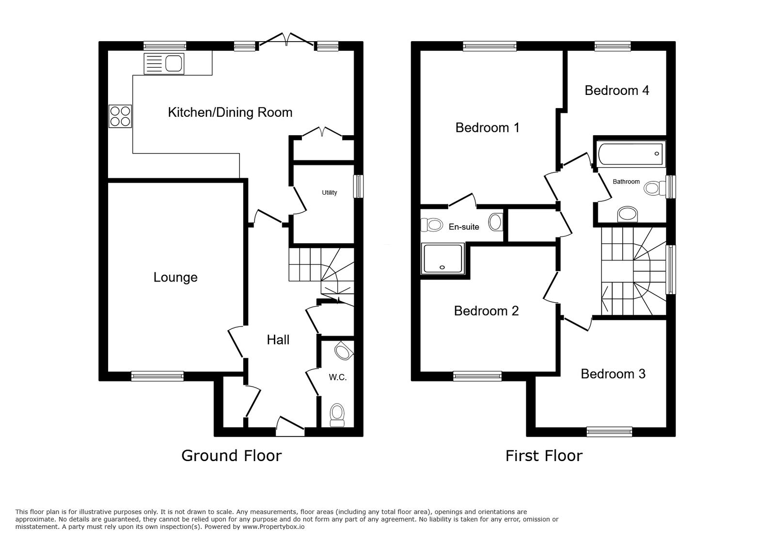 11, Fern Drive, Swansea floorplan