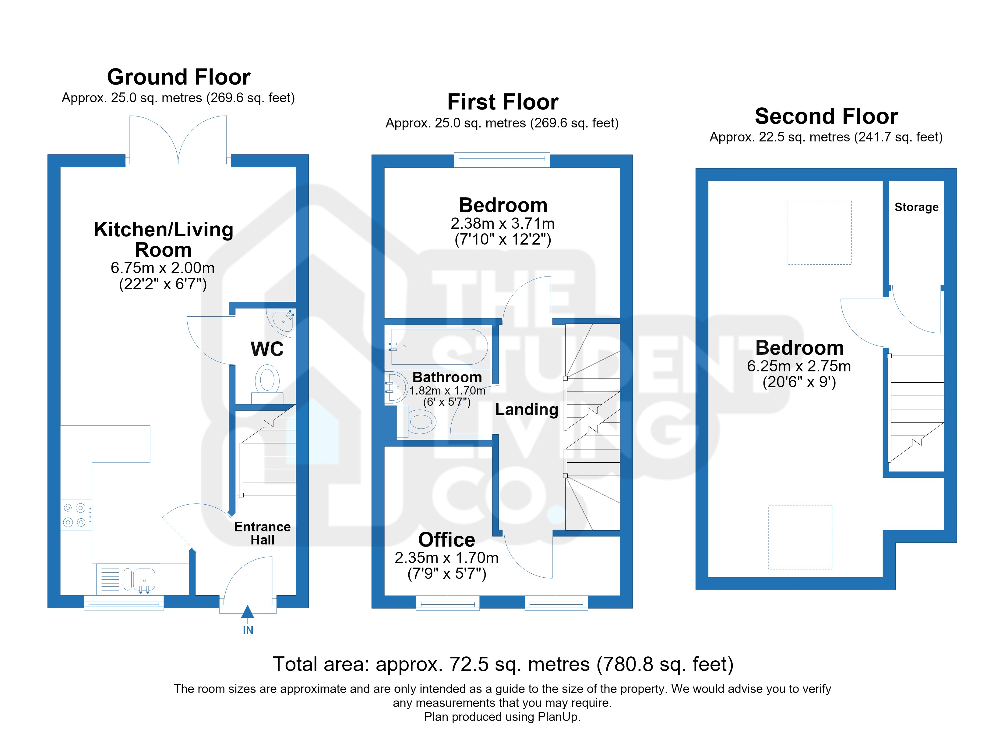 Cottesmore Road, Nottingham floorplan