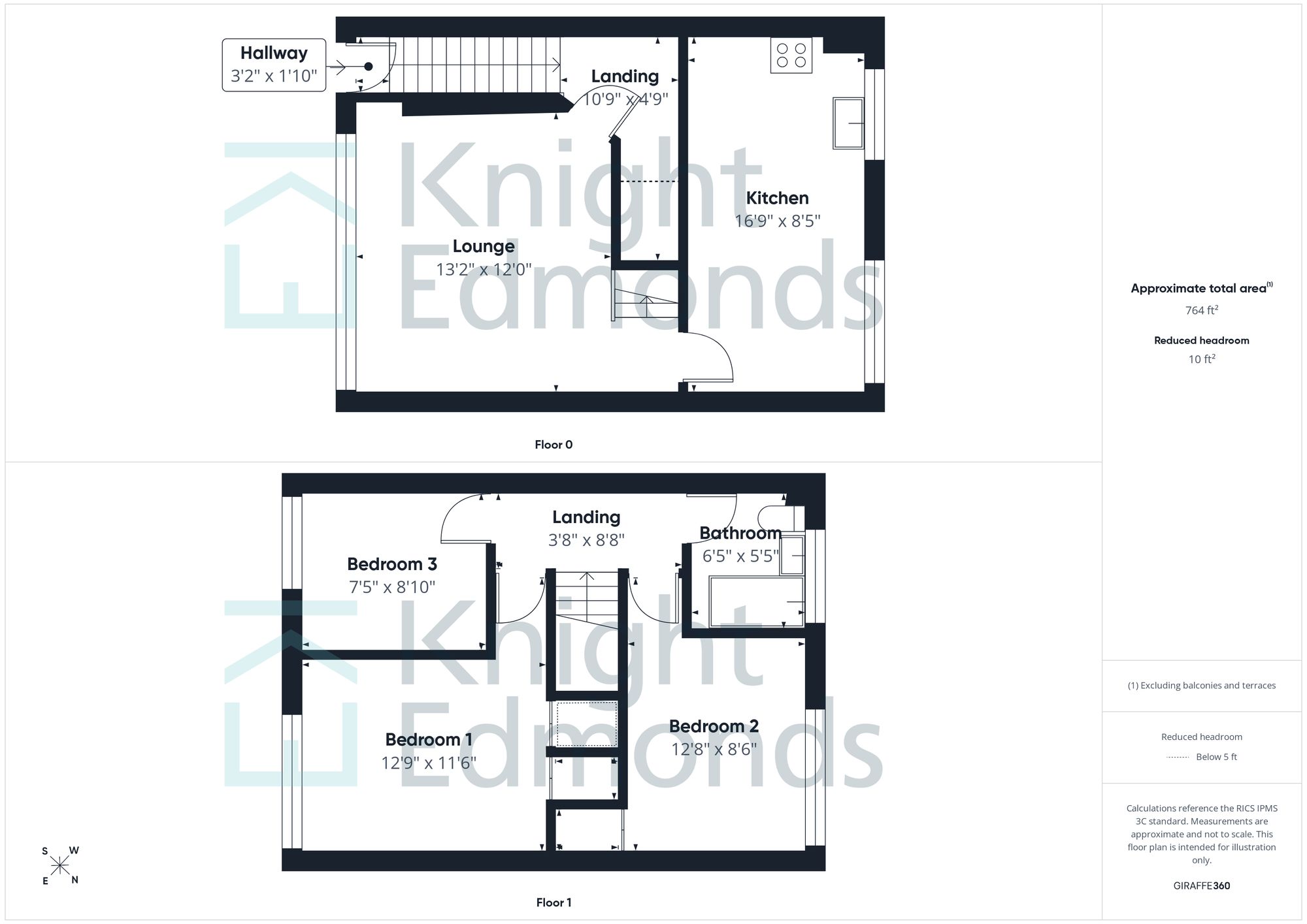 12 Dixon Close, Maidstone floorplan