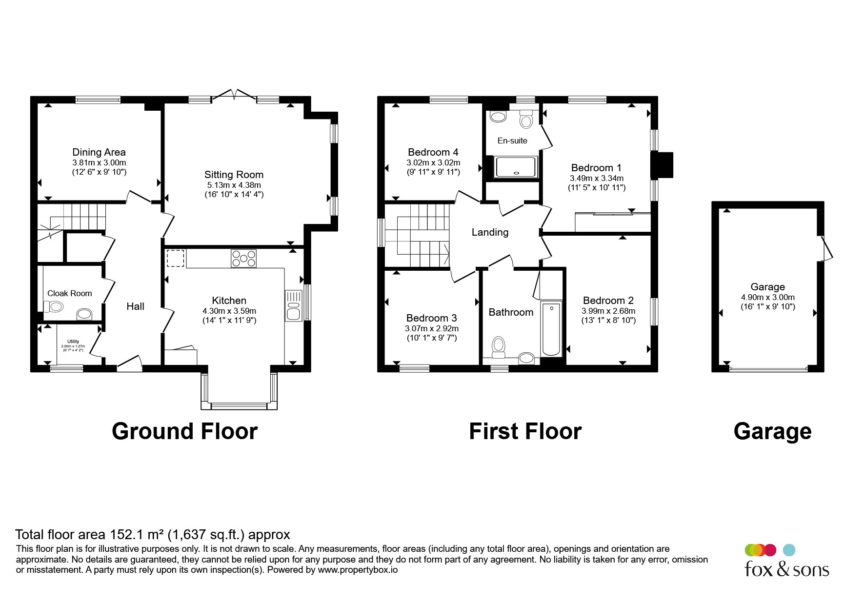 Dunnock Lane, Hailsham floorplan