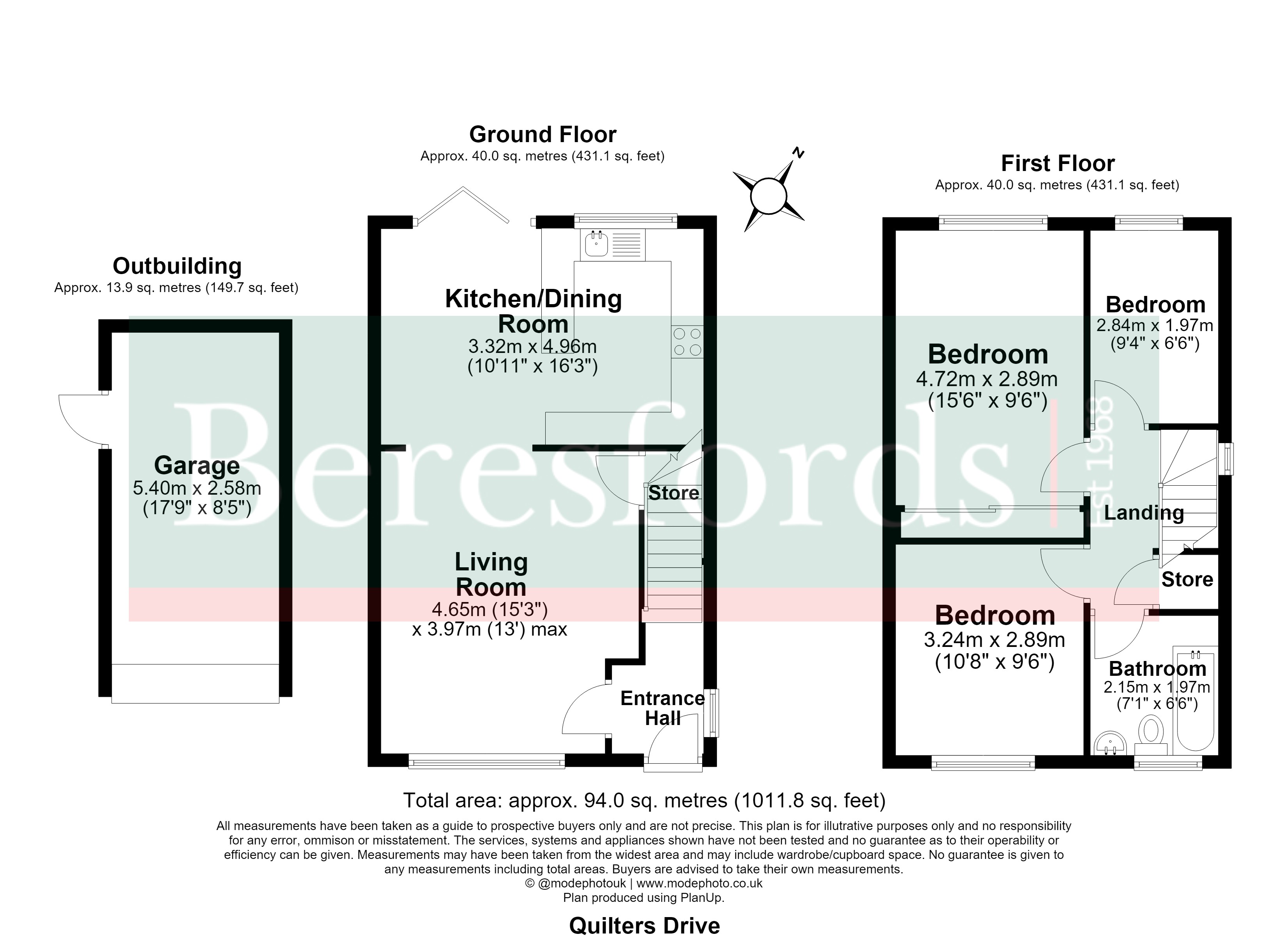 25, Quilters Drive, Essex floorplan