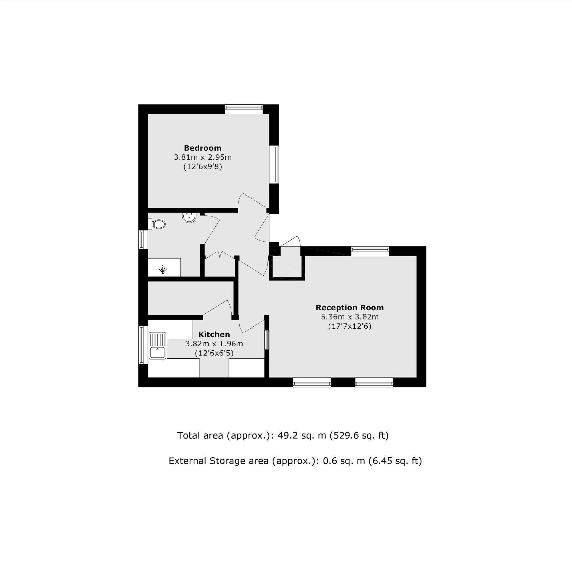 Tree Close, Petersham floorplan