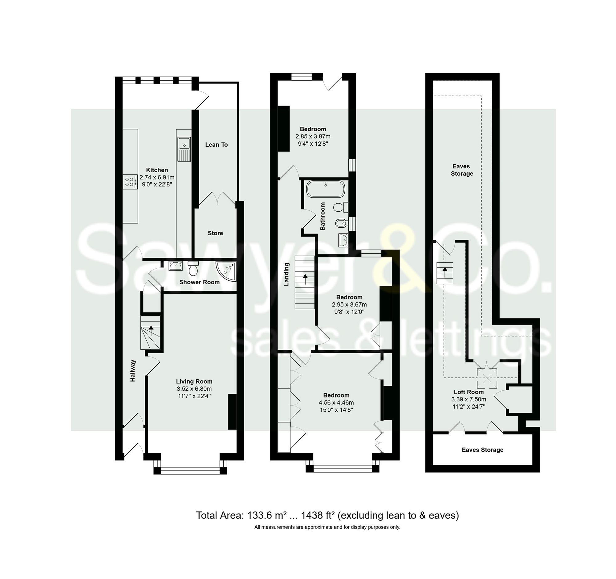 136 Sackville Road, Hove floorplan