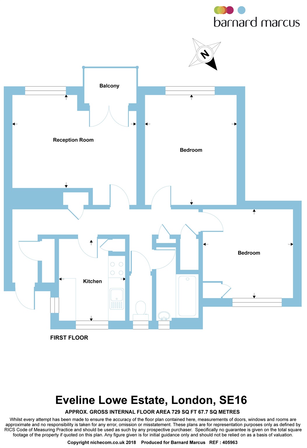 2 Bedrooms Flat for sale in Eveline Lowe Estate, London SE16