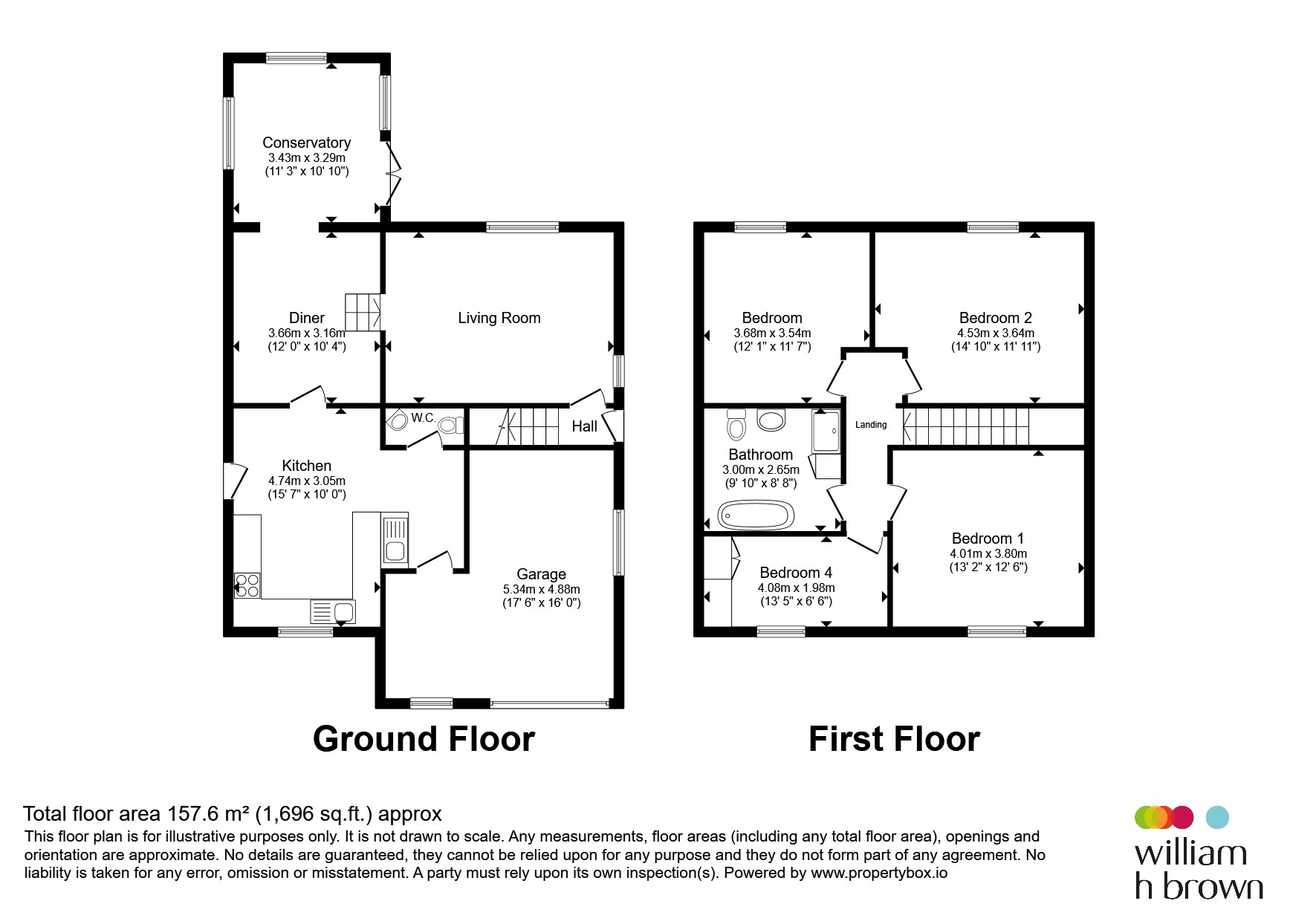 6, Wood Farm Lane, Holmfirth floorplan