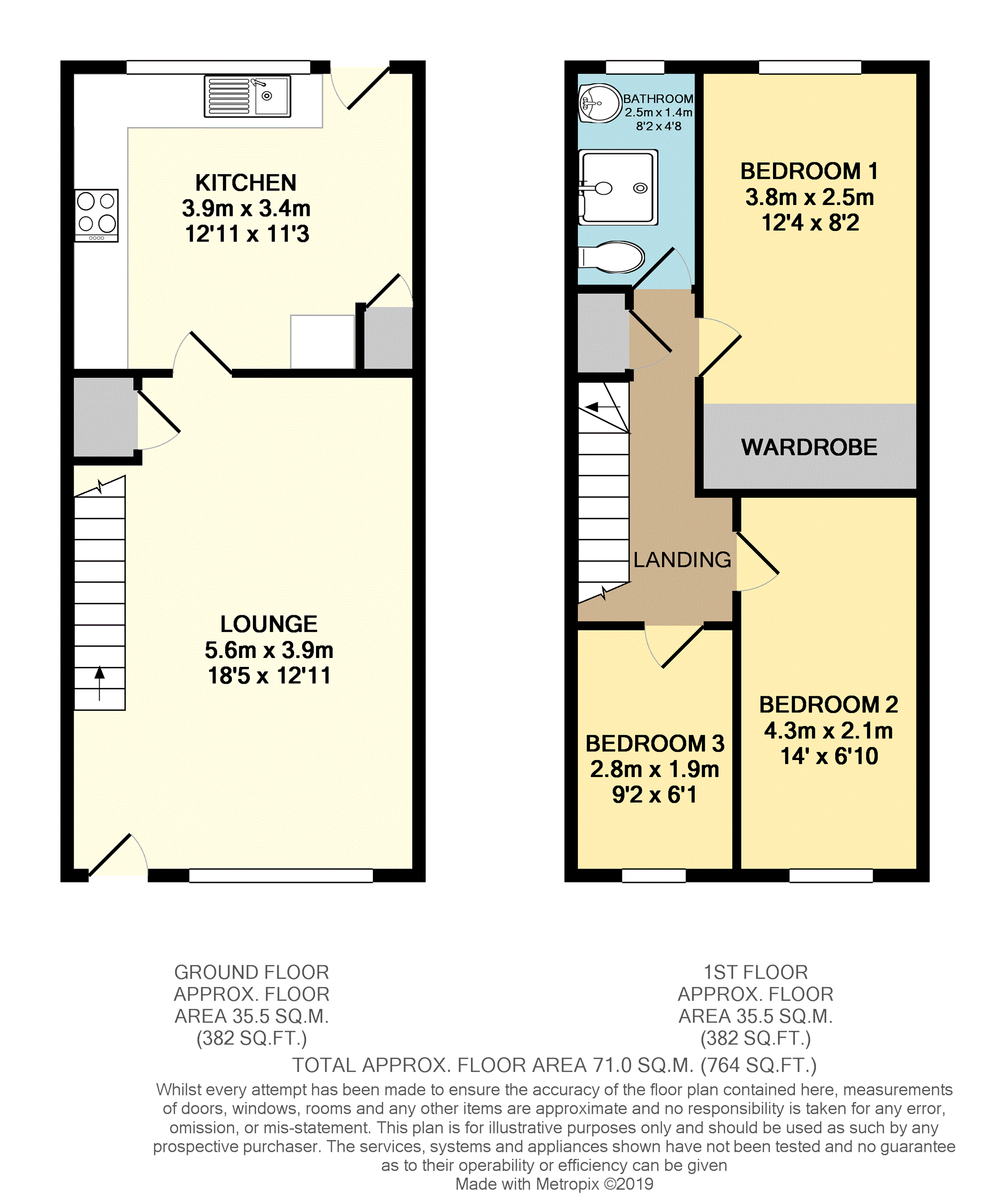 3 Bedrooms End terrace house for sale in Green Lane, Rochester ME3