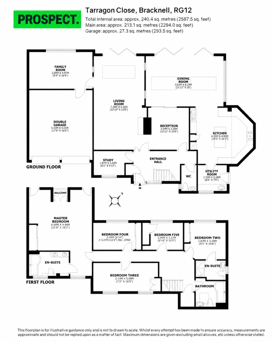 5, Tarragon Close, Bracknell floorplan