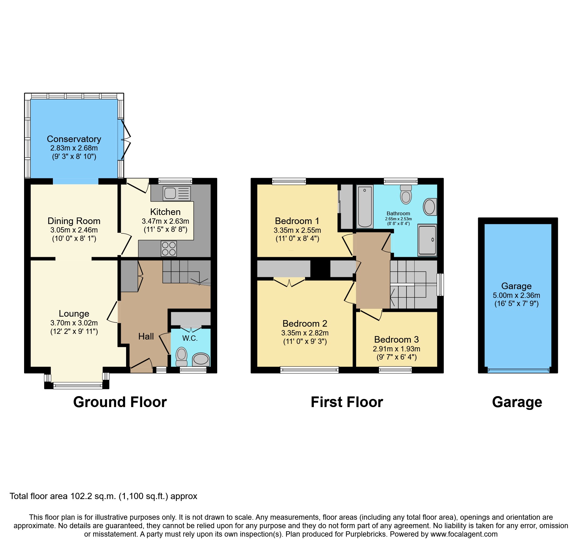 30, Barrington Close - Liden, Swindon floorplan