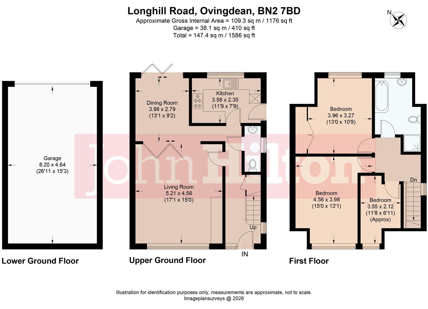 134A, Longhill Road, Ovingdean floorplan