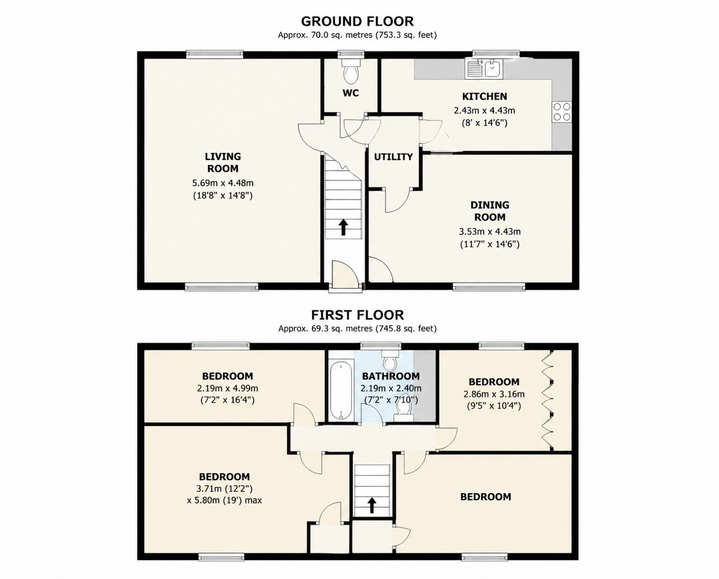 20, Chapel House Street, Island Gardens floorplan
