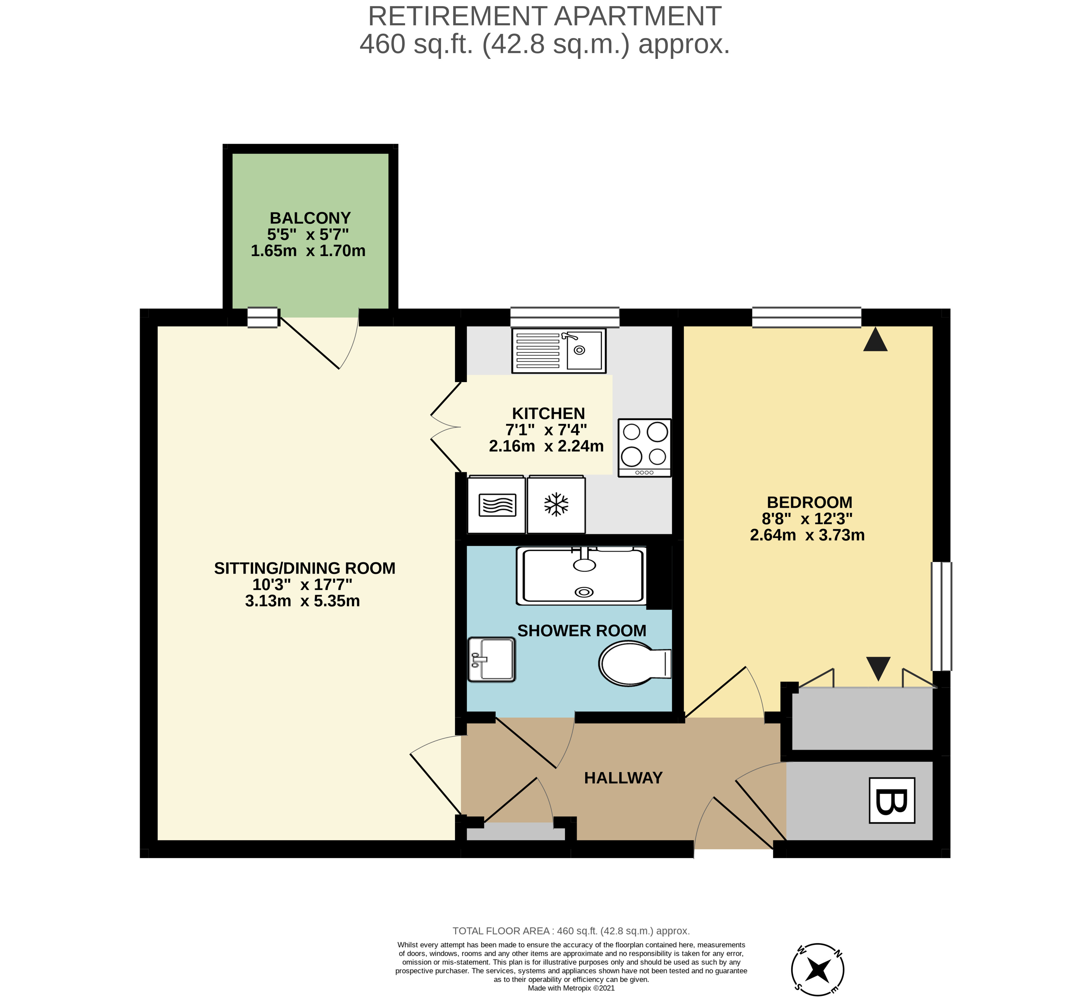 Stanley Road, Torquay TQ1, 1 bedroom flat for sale 58785711