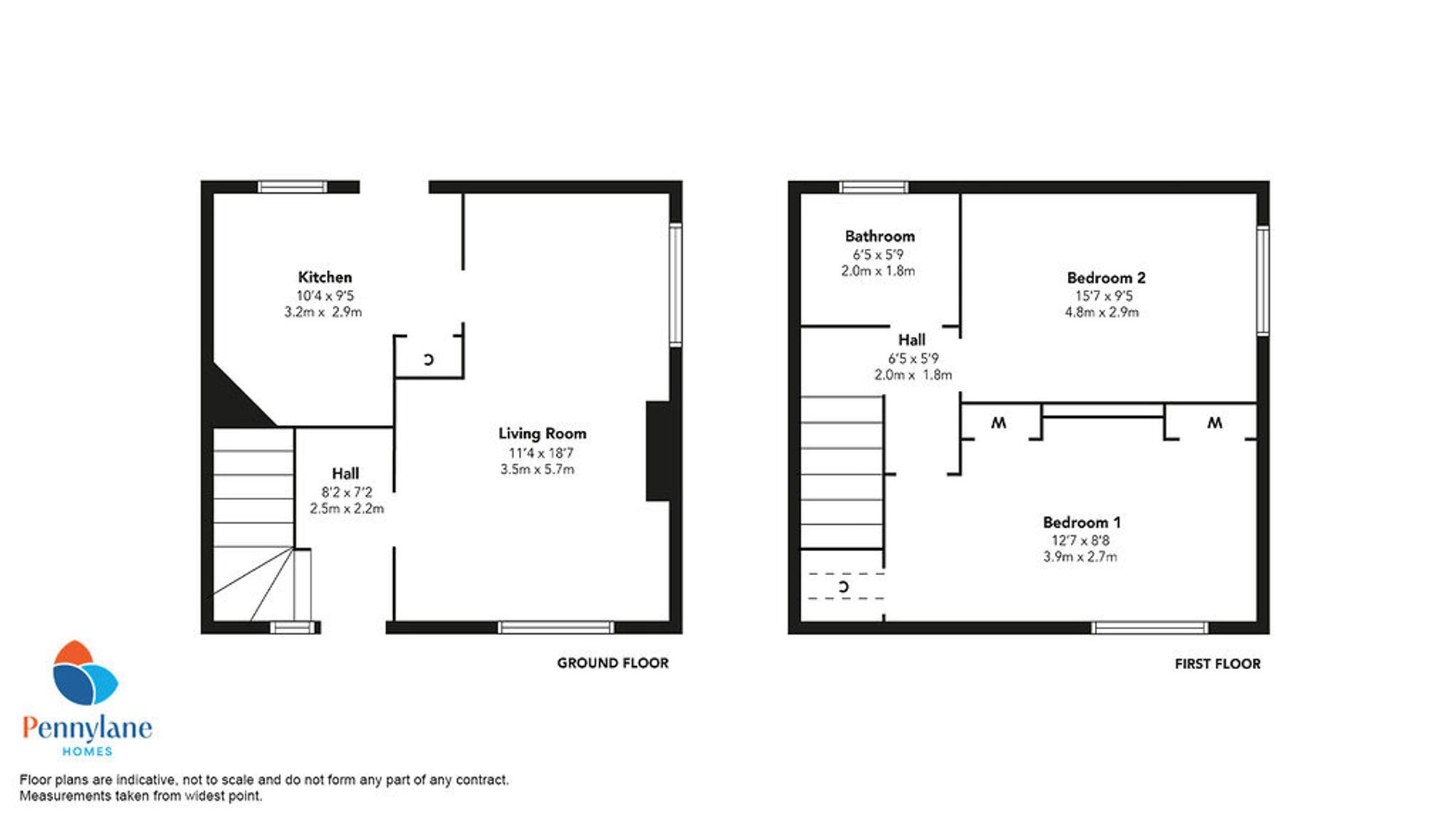 39 Ivanhoe Road, Paisley floorplan