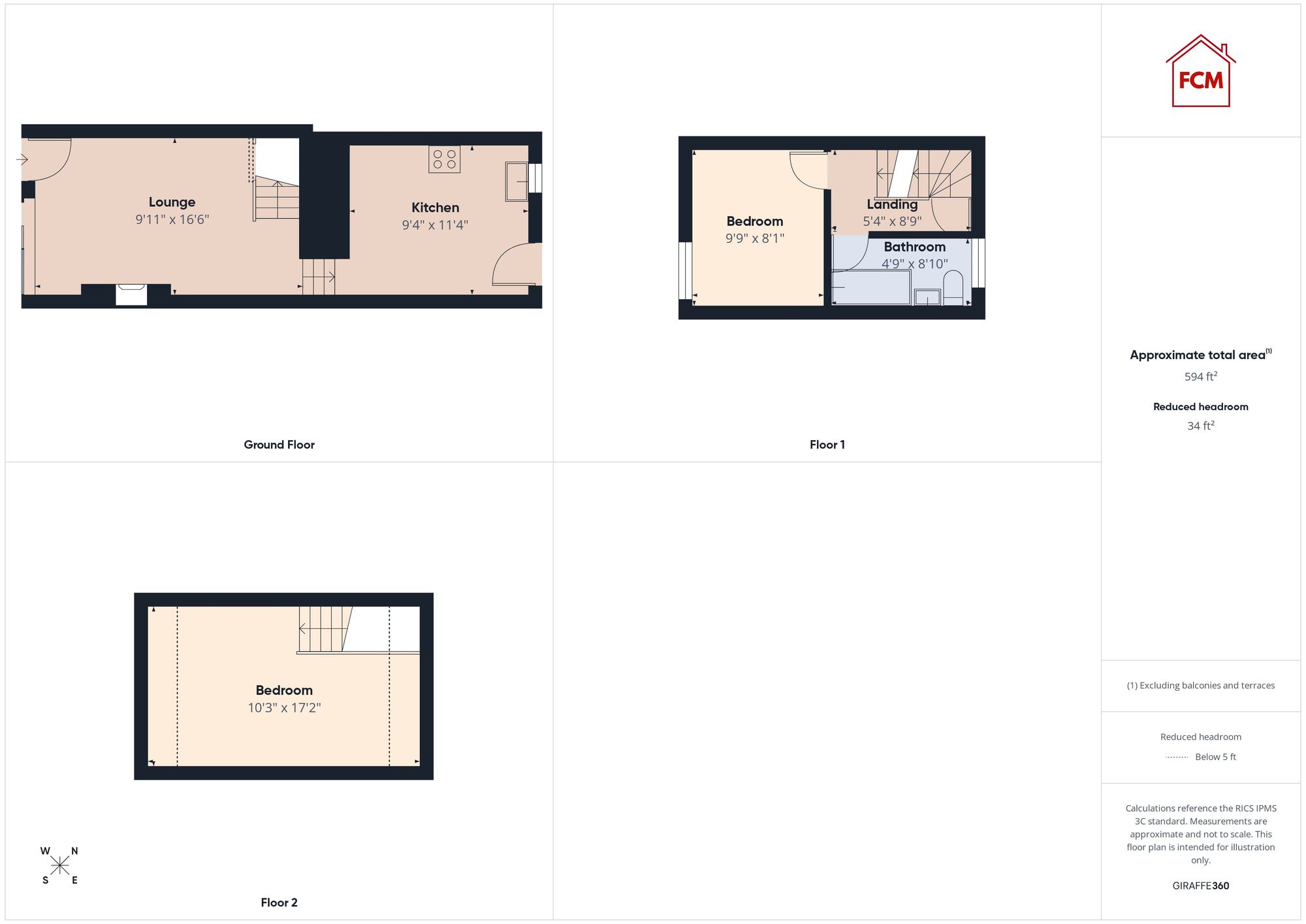 6 Melbourne Terrace, Workington floorplan