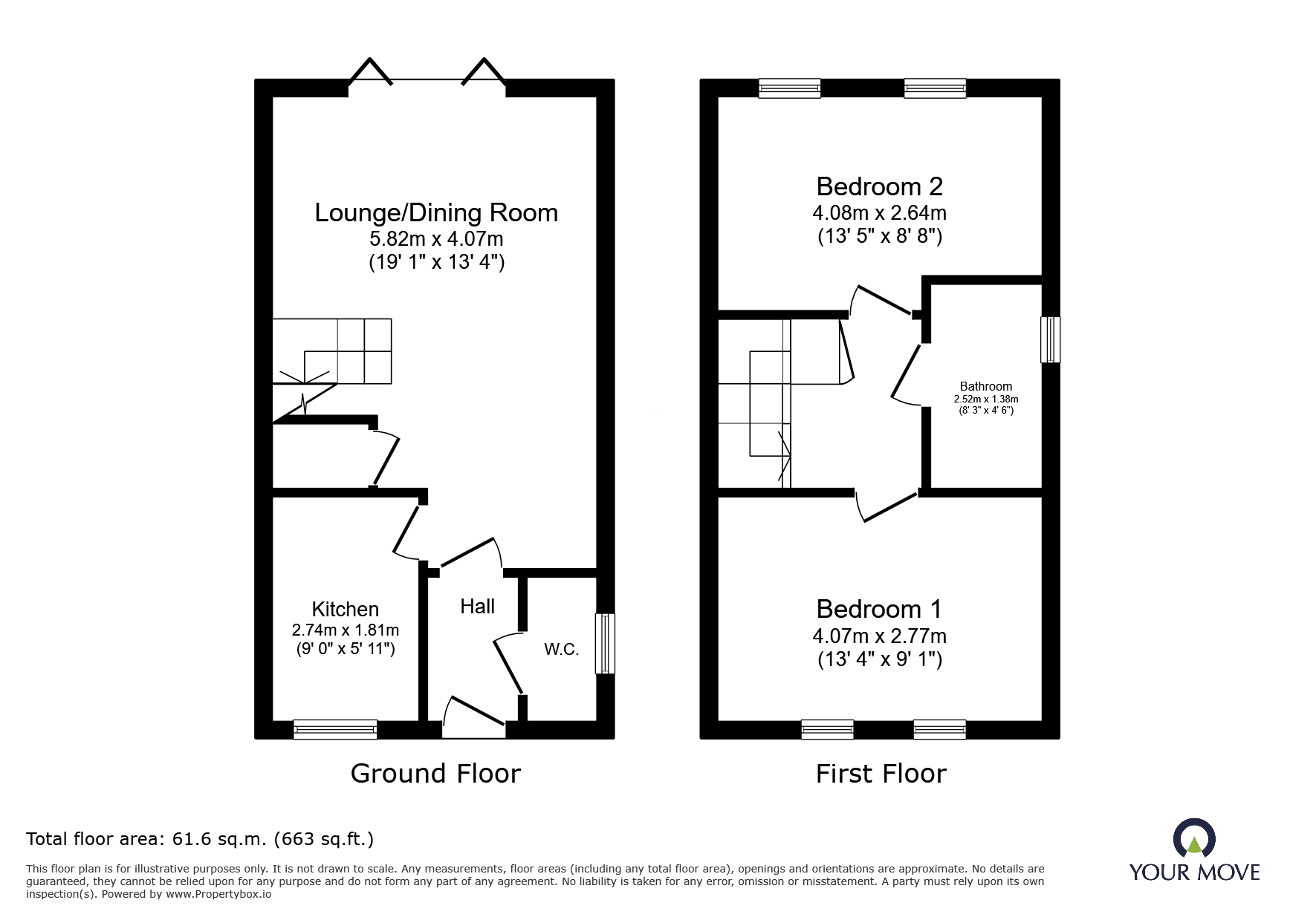4, Moor Lane, Doncaster floorplan