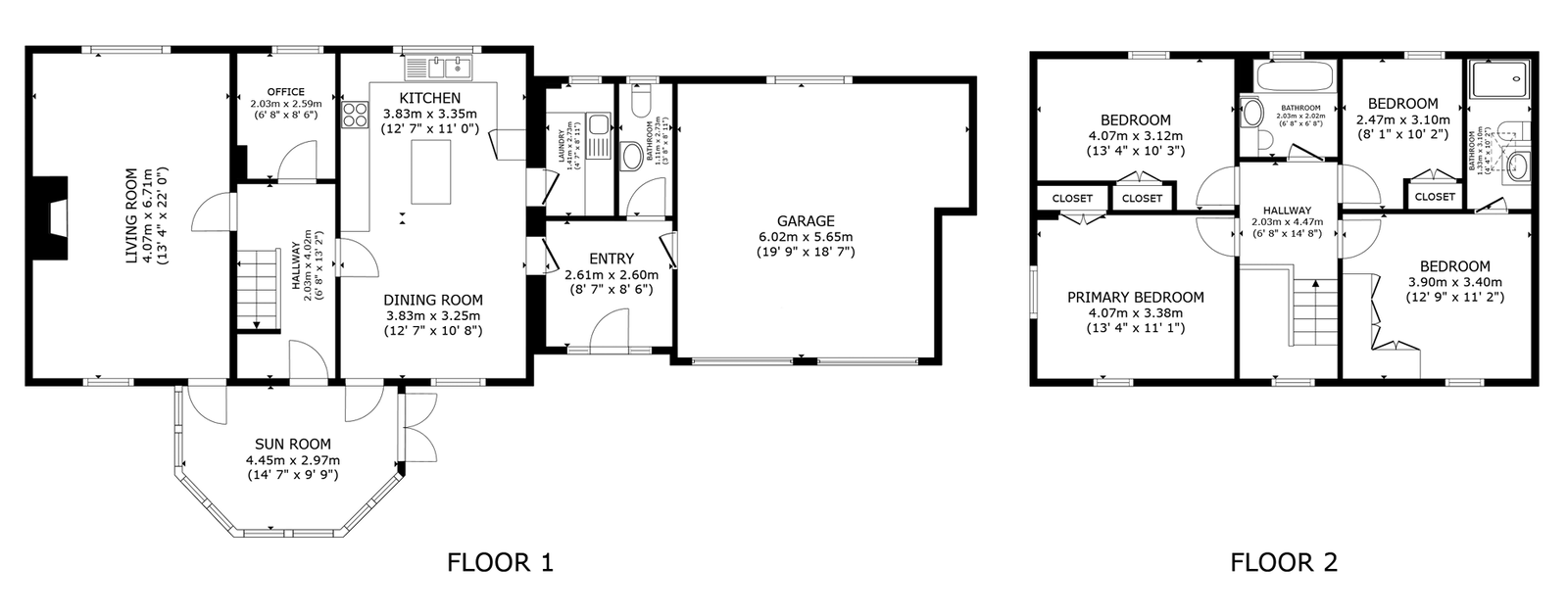 2, Cromwell Close, Morpeth floorplan