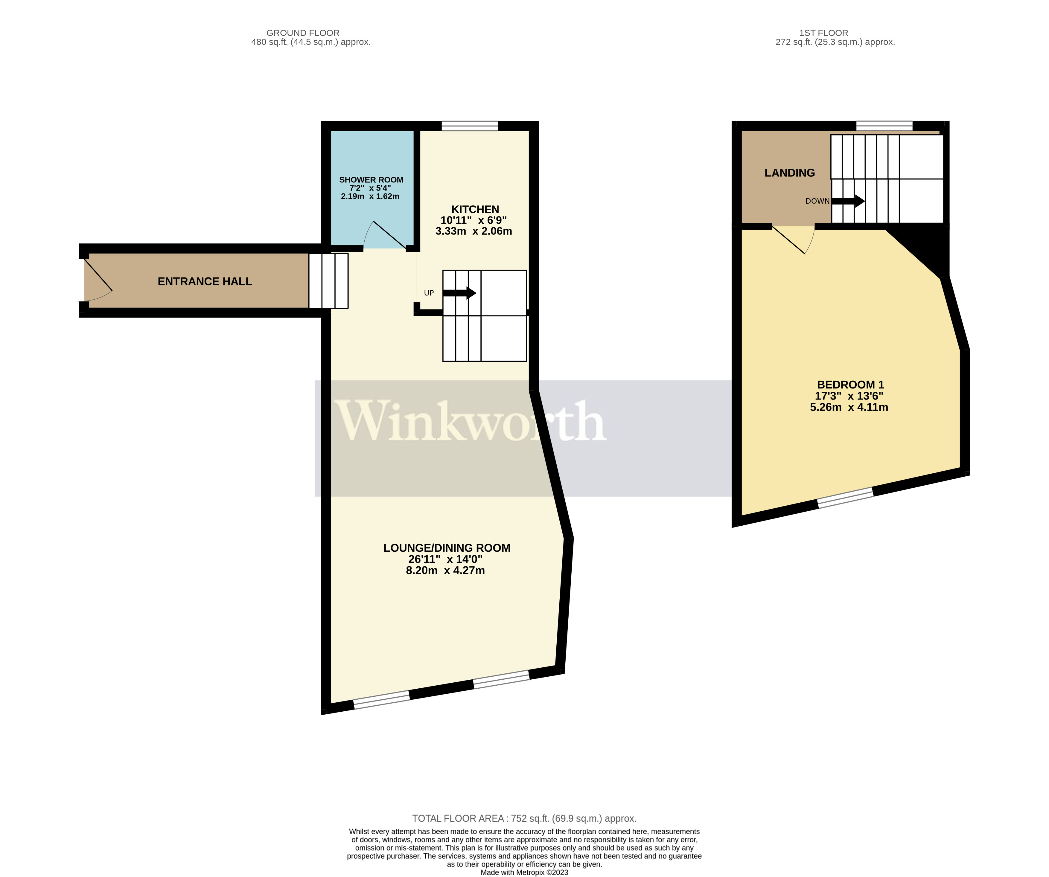 Flat 7, 24, Castilian Street, Northamptonshire floorplan