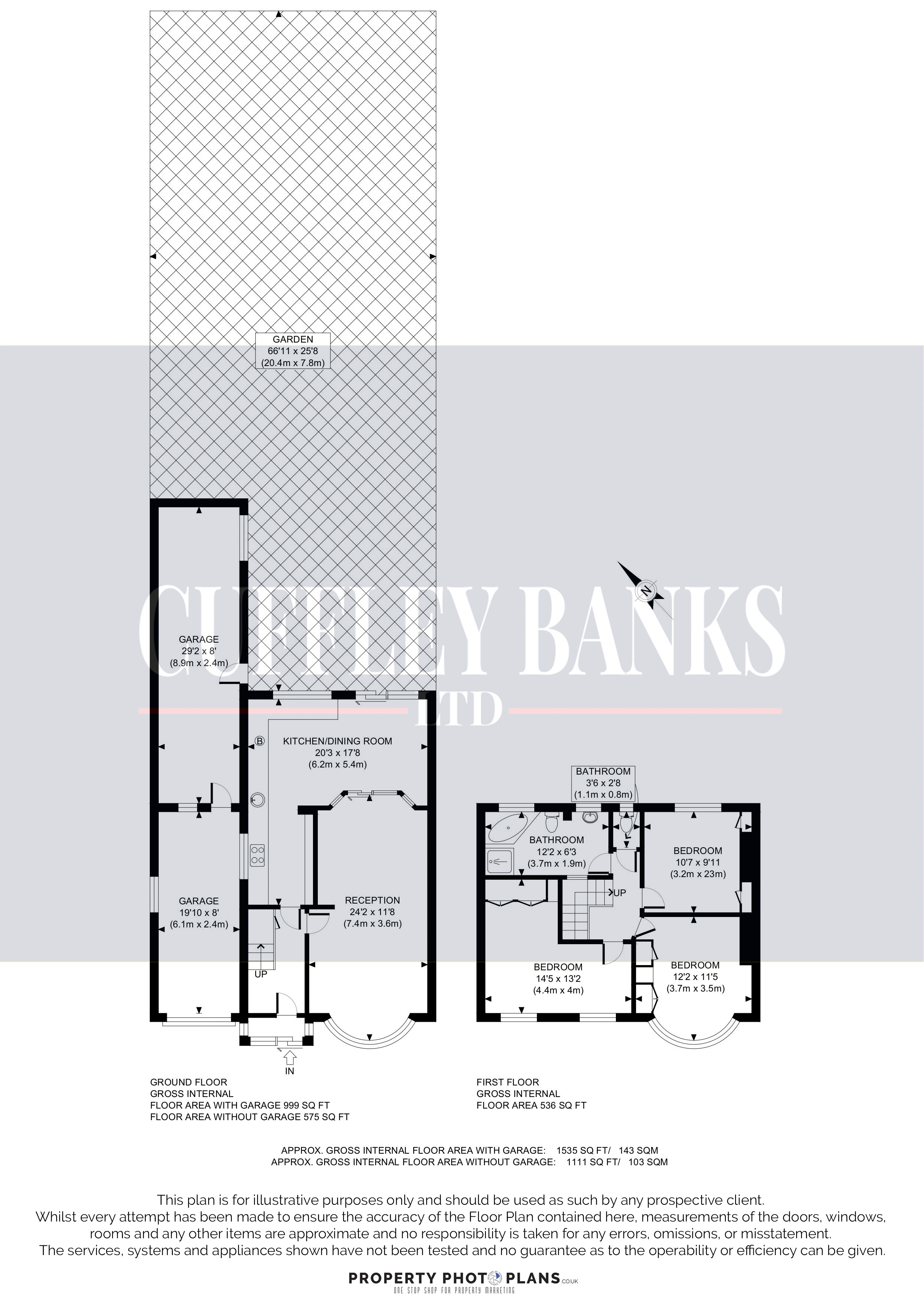 74, Sarsfield Road, Middlesex floorplan