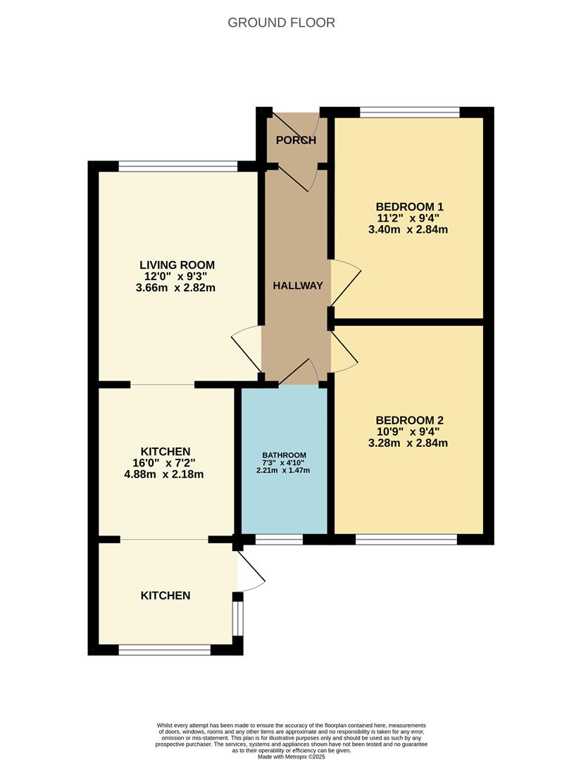 24, Western Avenue, Polegate floorplan