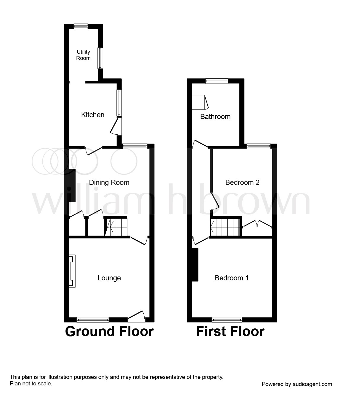 2 Bedrooms Terraced house for sale in Rock Road, Royston SG8