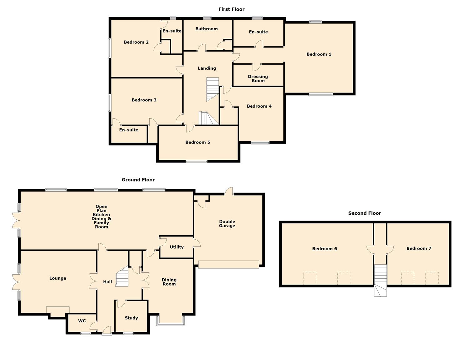 7 Bedrooms Detached house for sale in Birchy Leasowes Lane, Shirley, Solihull B90