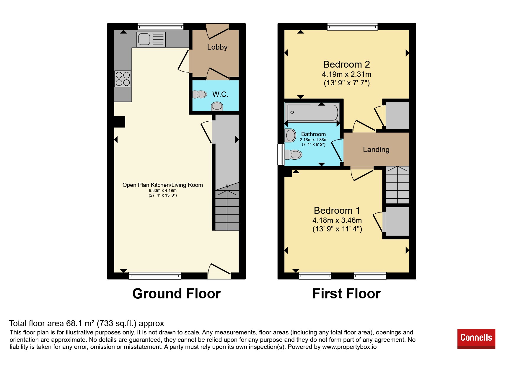 11, Lapwing Lane, LEICESTER floorplan