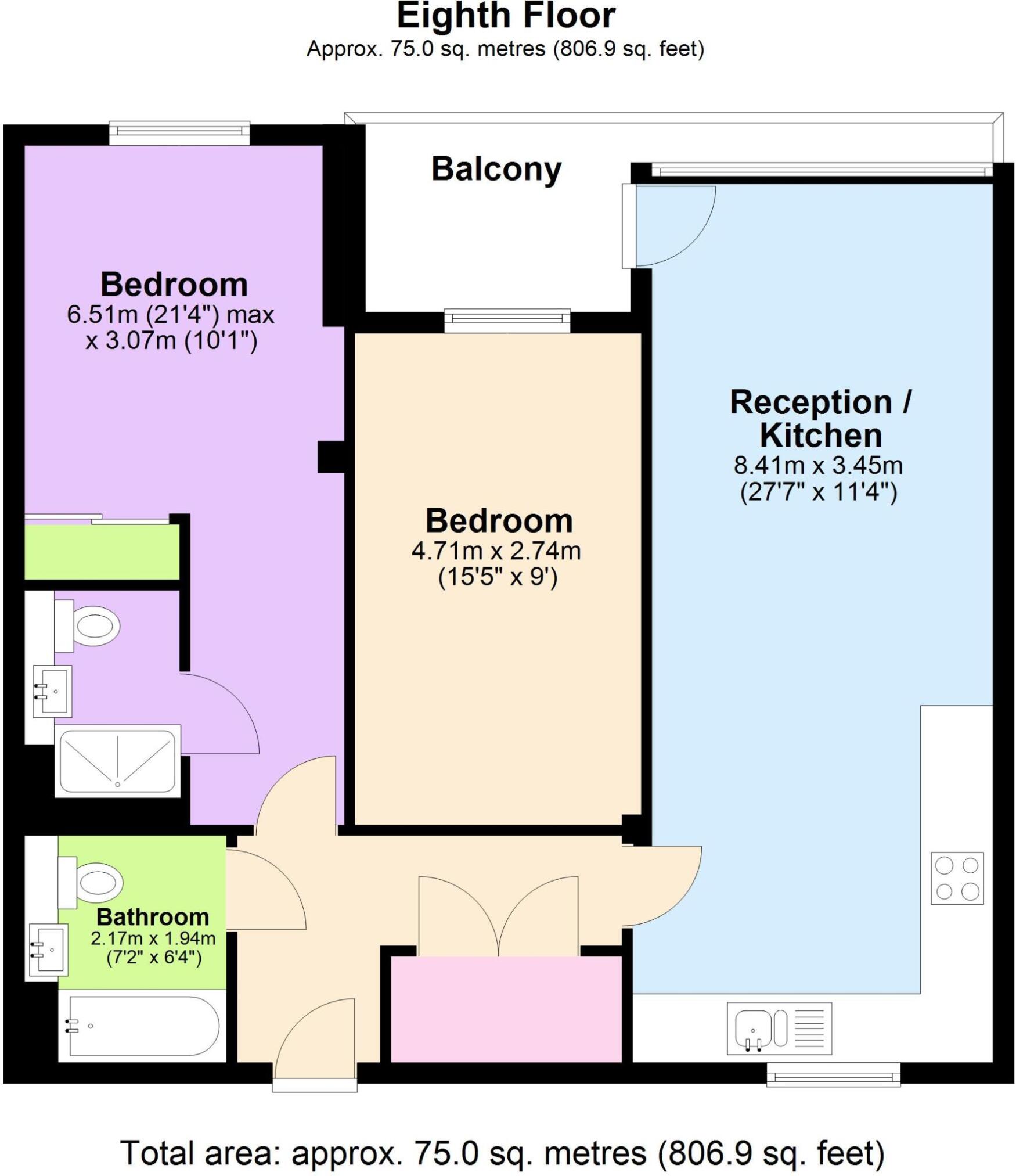 809, Caledonian Point, Greewnich floorplan