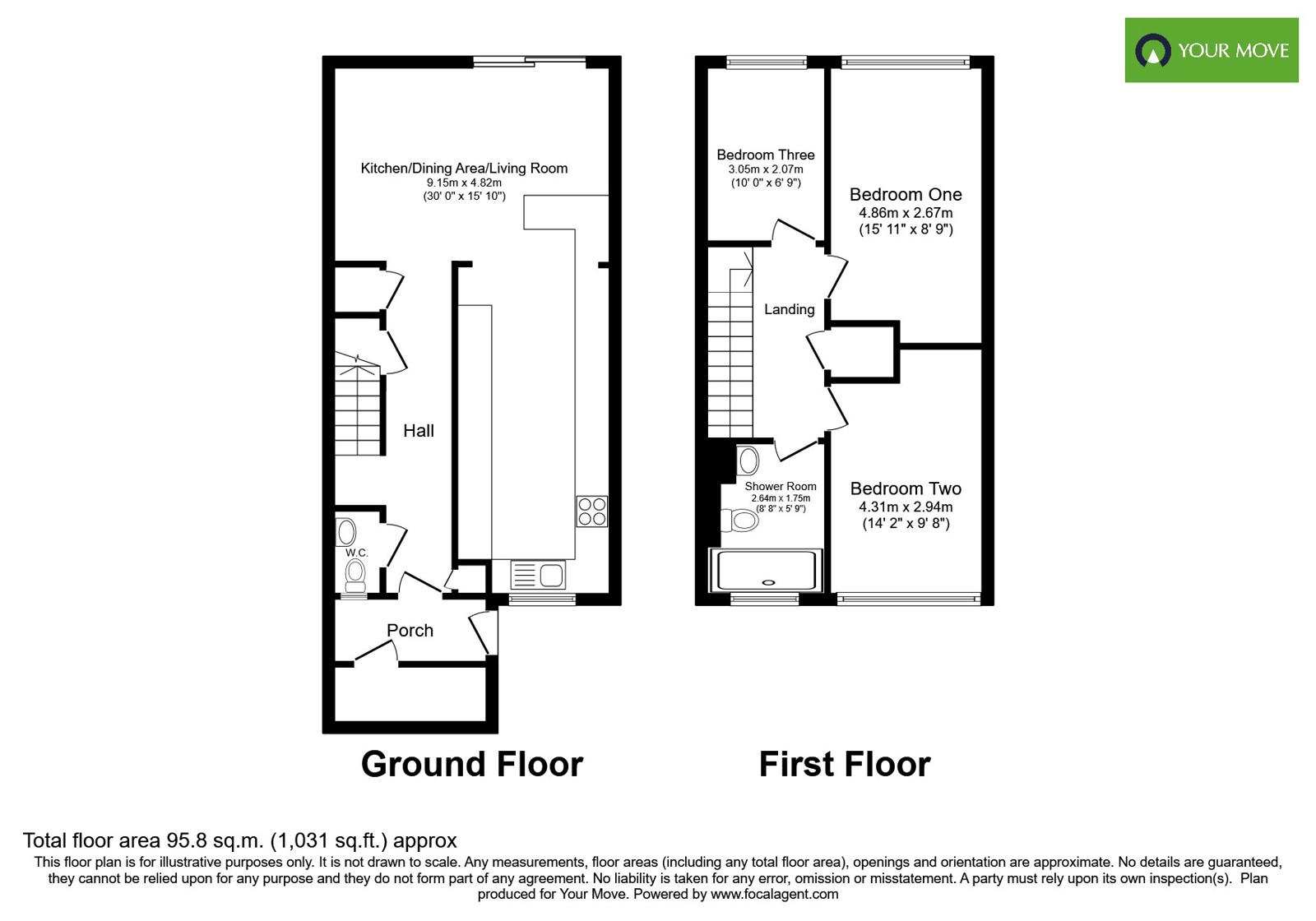 24, Sycamore Road, West Sussex floorplan