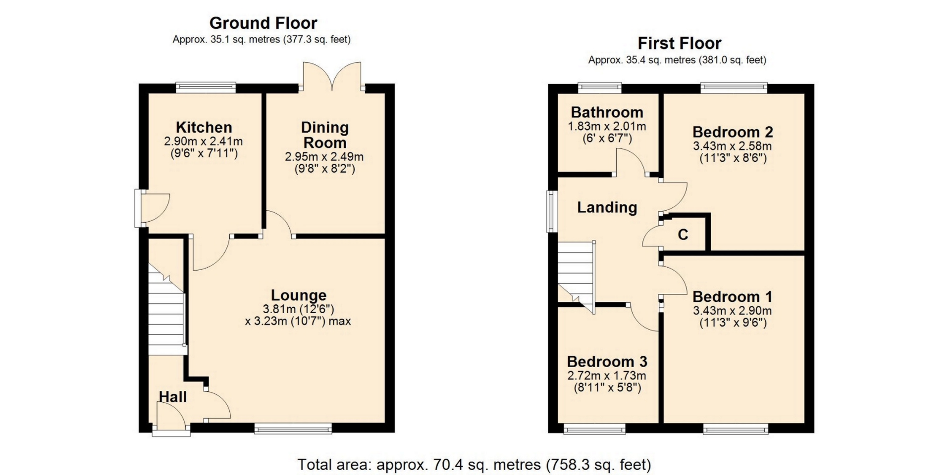 11, Phillips Way, Northampton floorplan