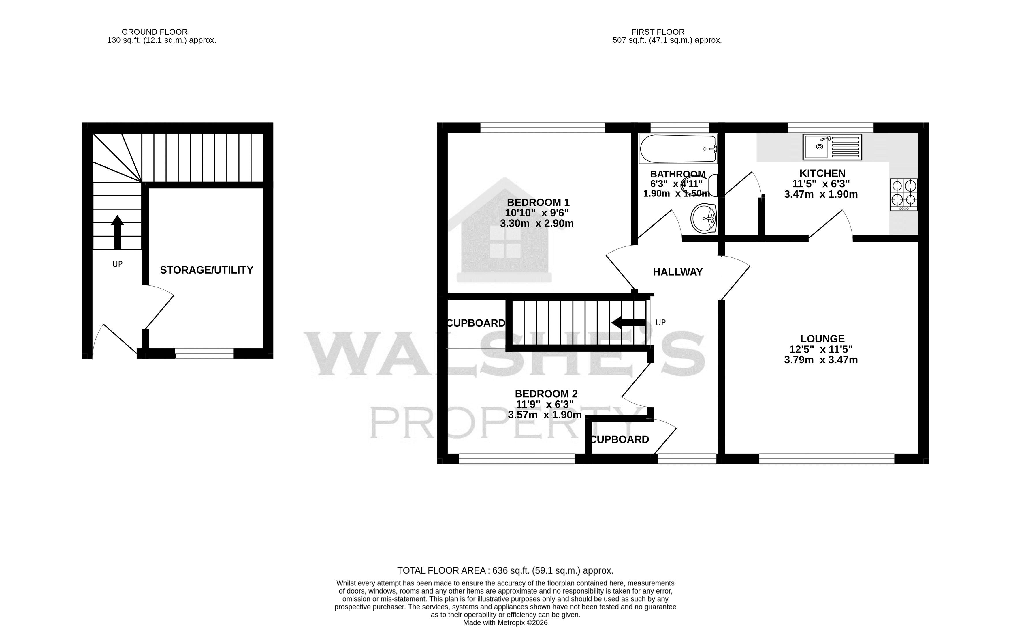 16, Cranidge Close, Scunthorpe floorplan