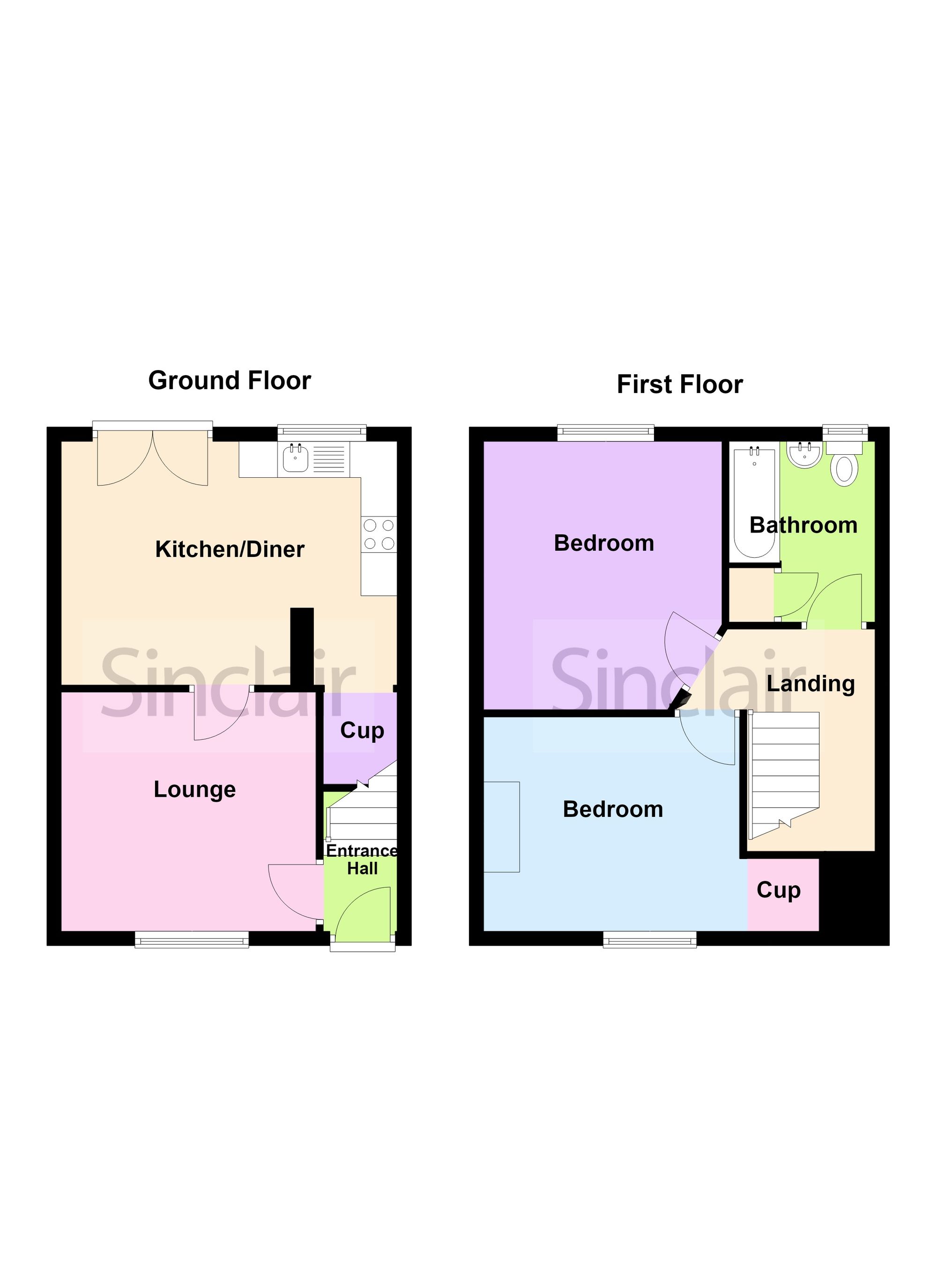 66 Berrisford Street, Coalville floorplan