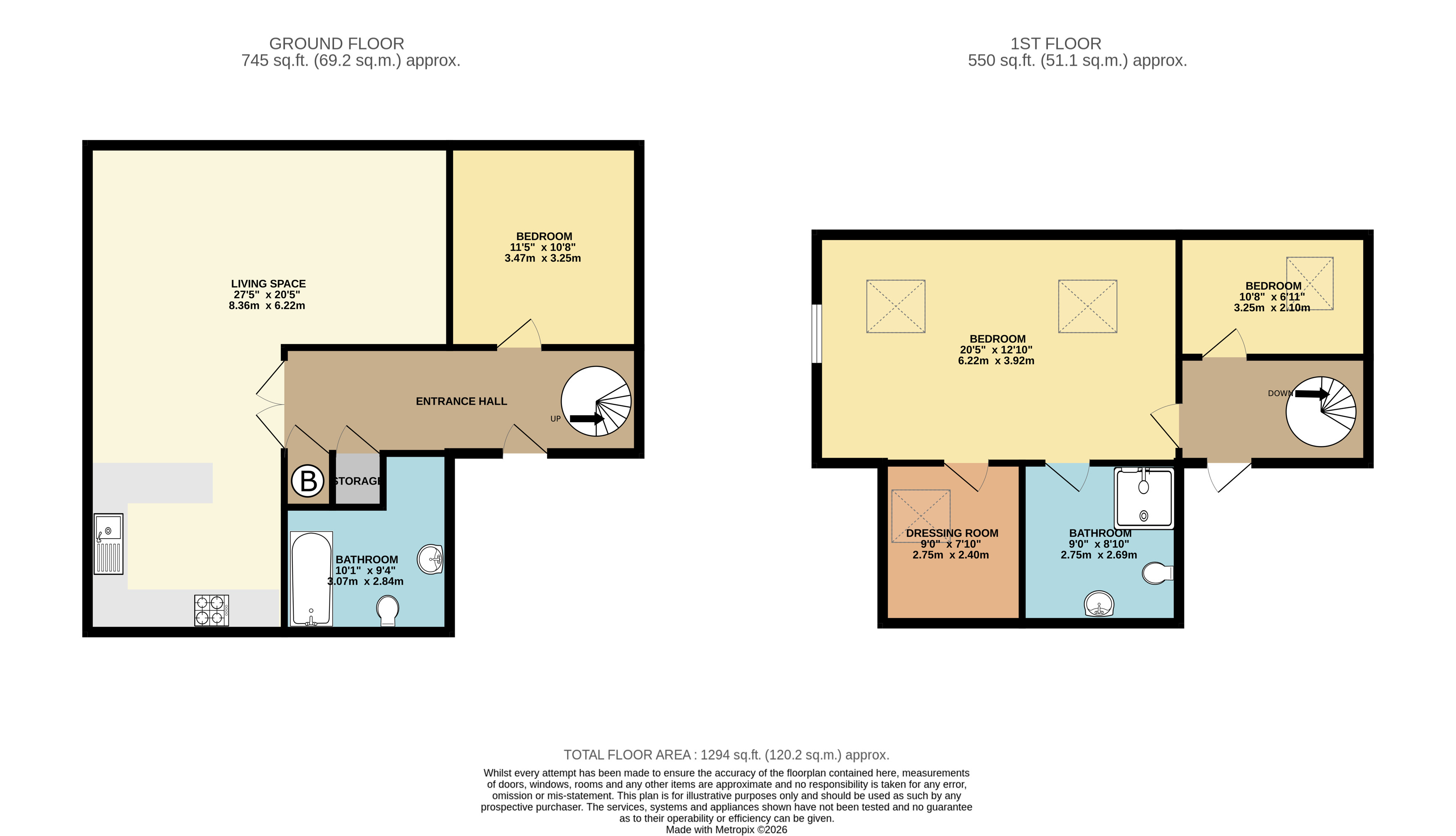 69, Burton Stone Lane, York floorplan