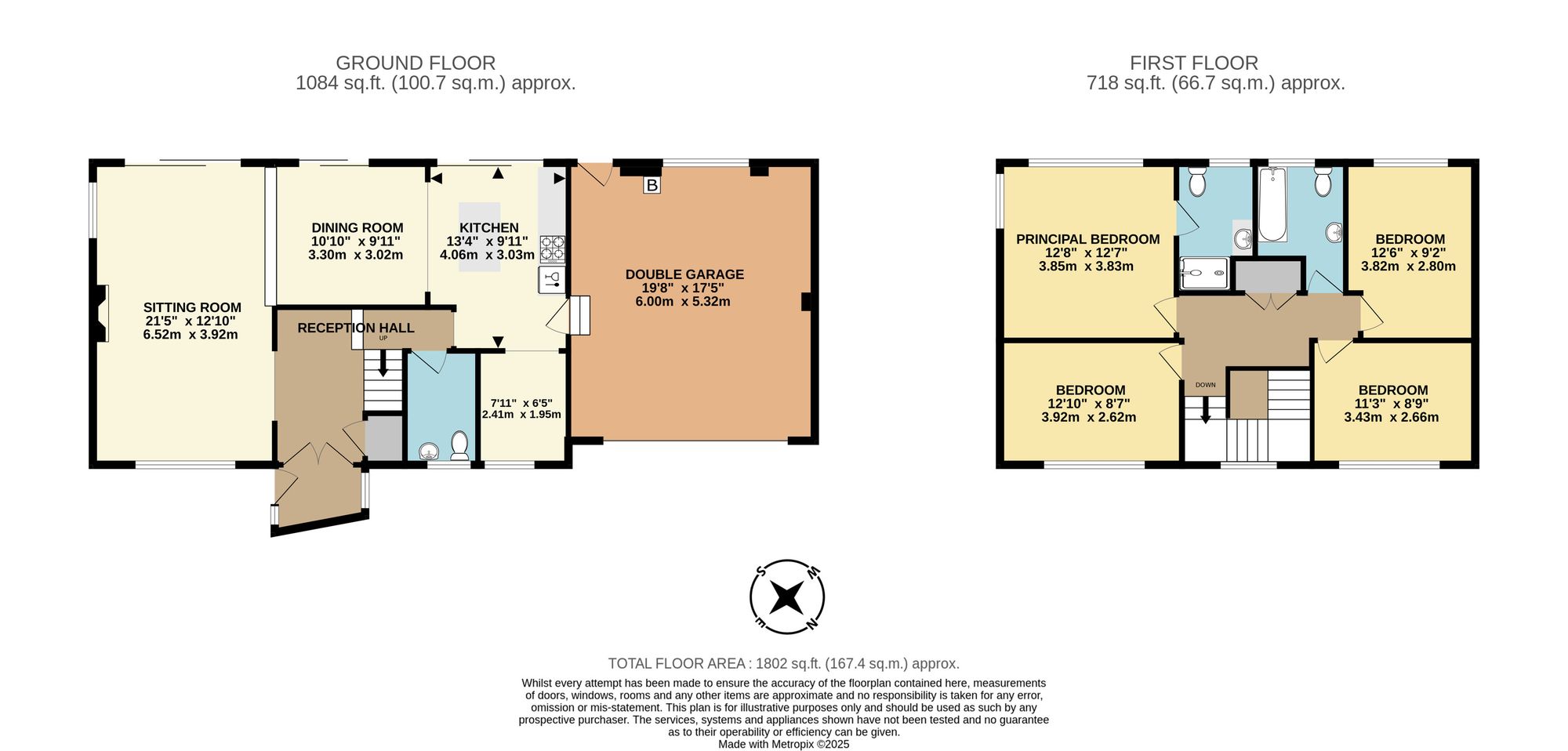 1 Richmond Close, Torquay floorplan
