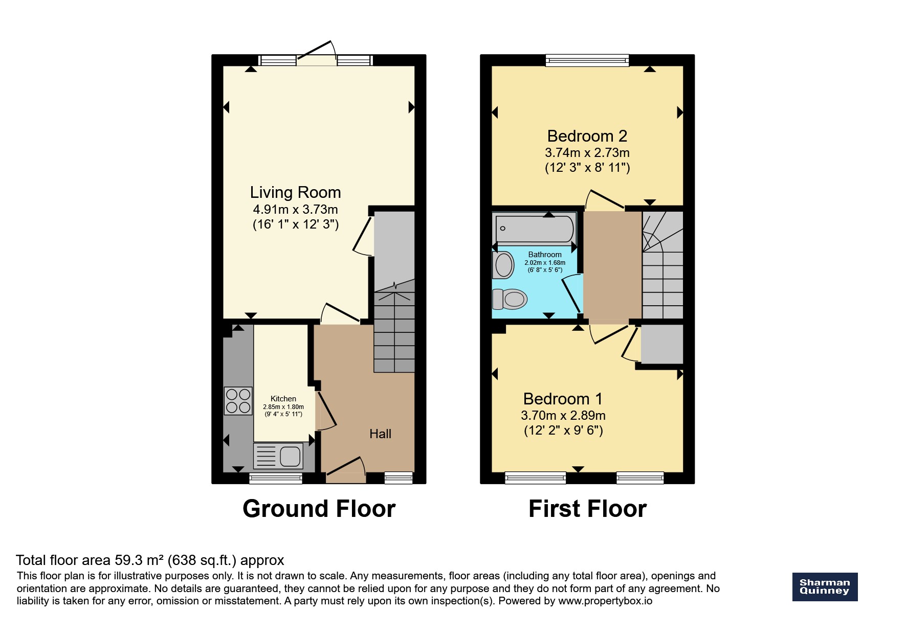 67, Pinewood Avenue, Peterborough floorplan