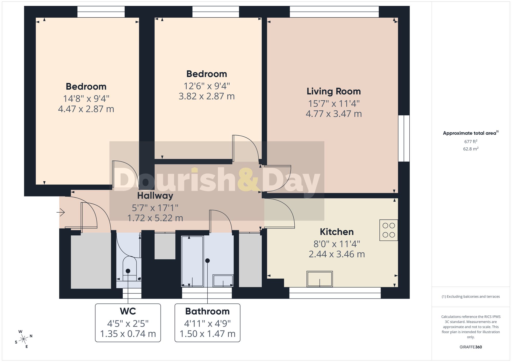 1 Milton Grove, Stafford floorplan