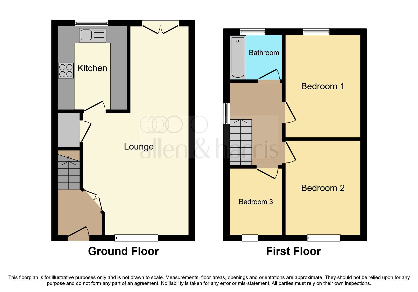 Belleisle Place, Kilmarnock KA1, 3 bedroom semidetached house for sale