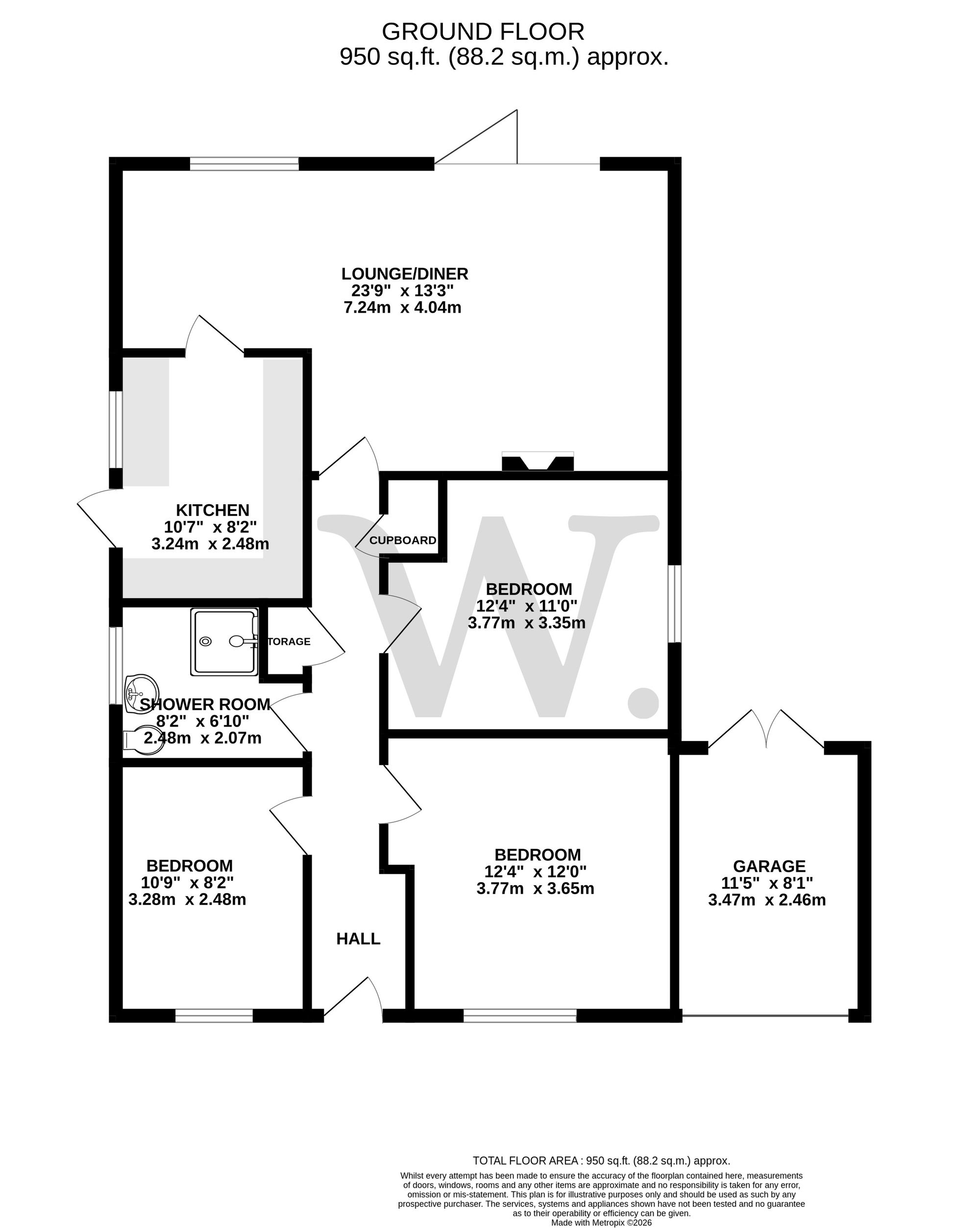11 Bone Road, Norwich floorplan