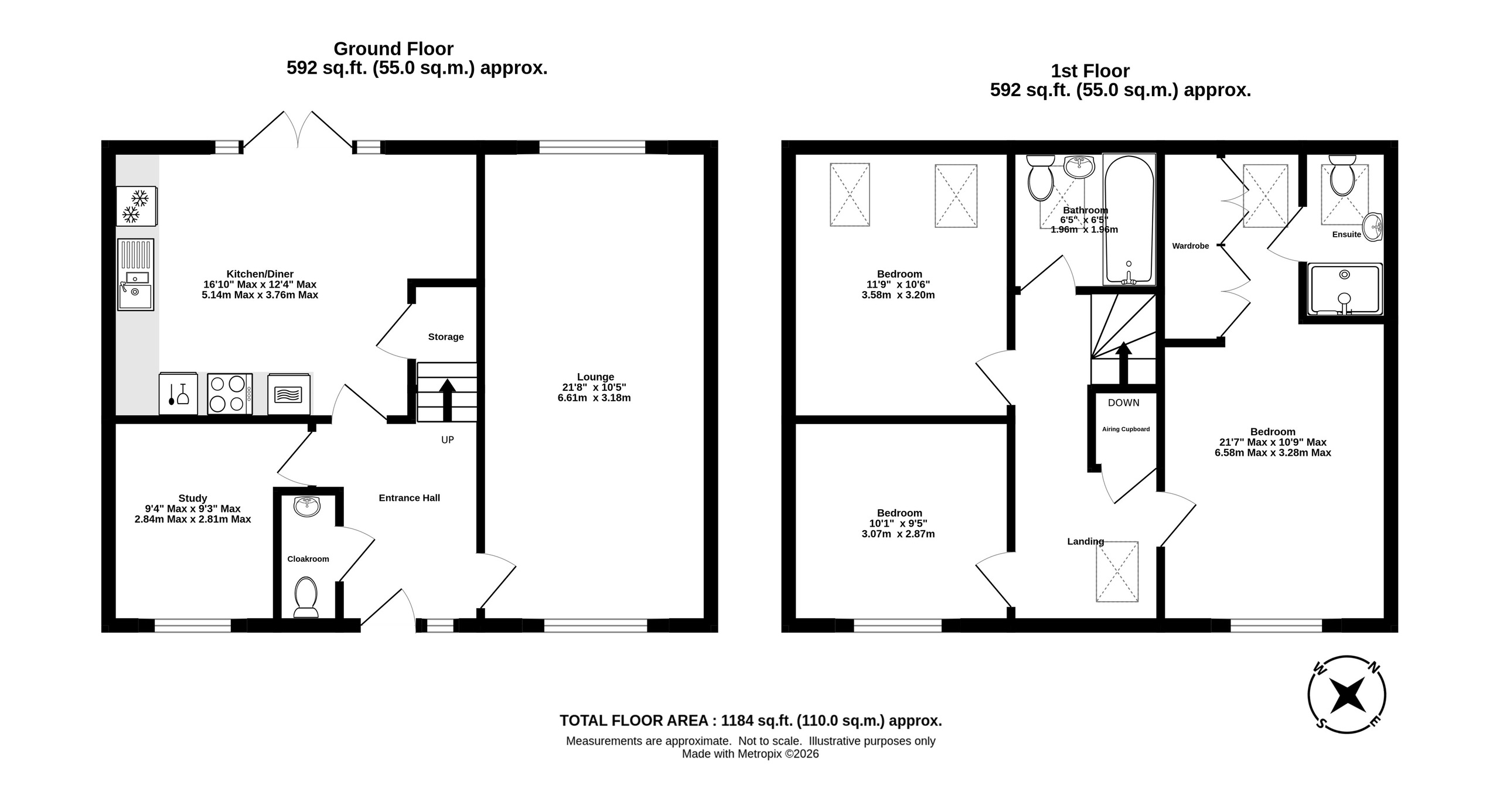 2 Holstein Avenue, Winscombe floorplan