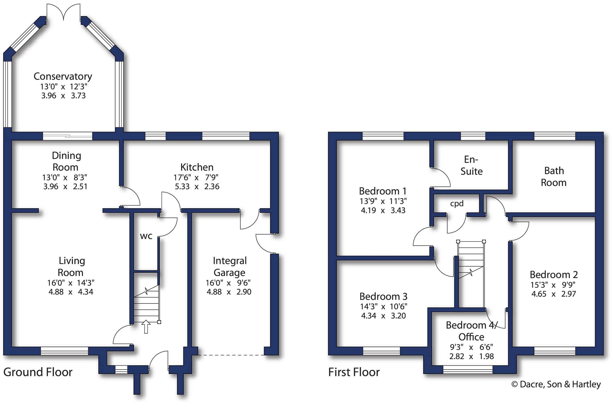 34, Ball Grove Drive, Lancashire floorplan
