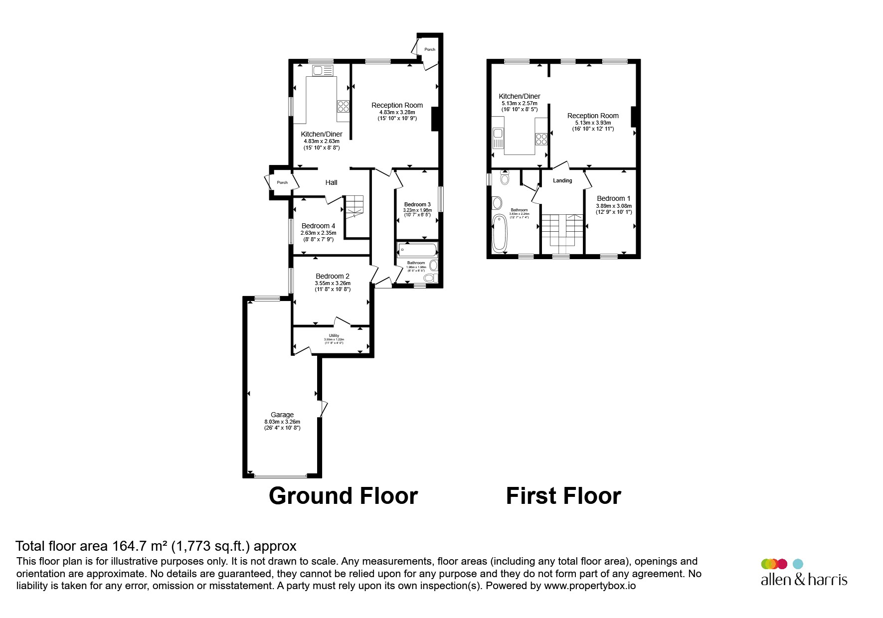 1a, Fairwater Grove West, Cardiff floorplan