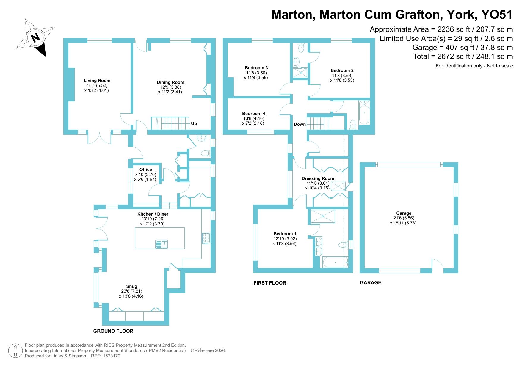 Marton, York floorplan