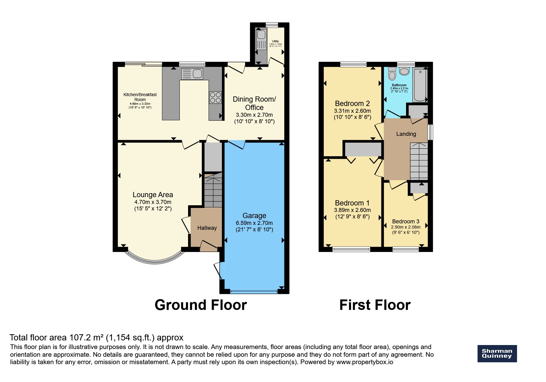 83, Weatherthorn, PETERBOROUGH floorplan