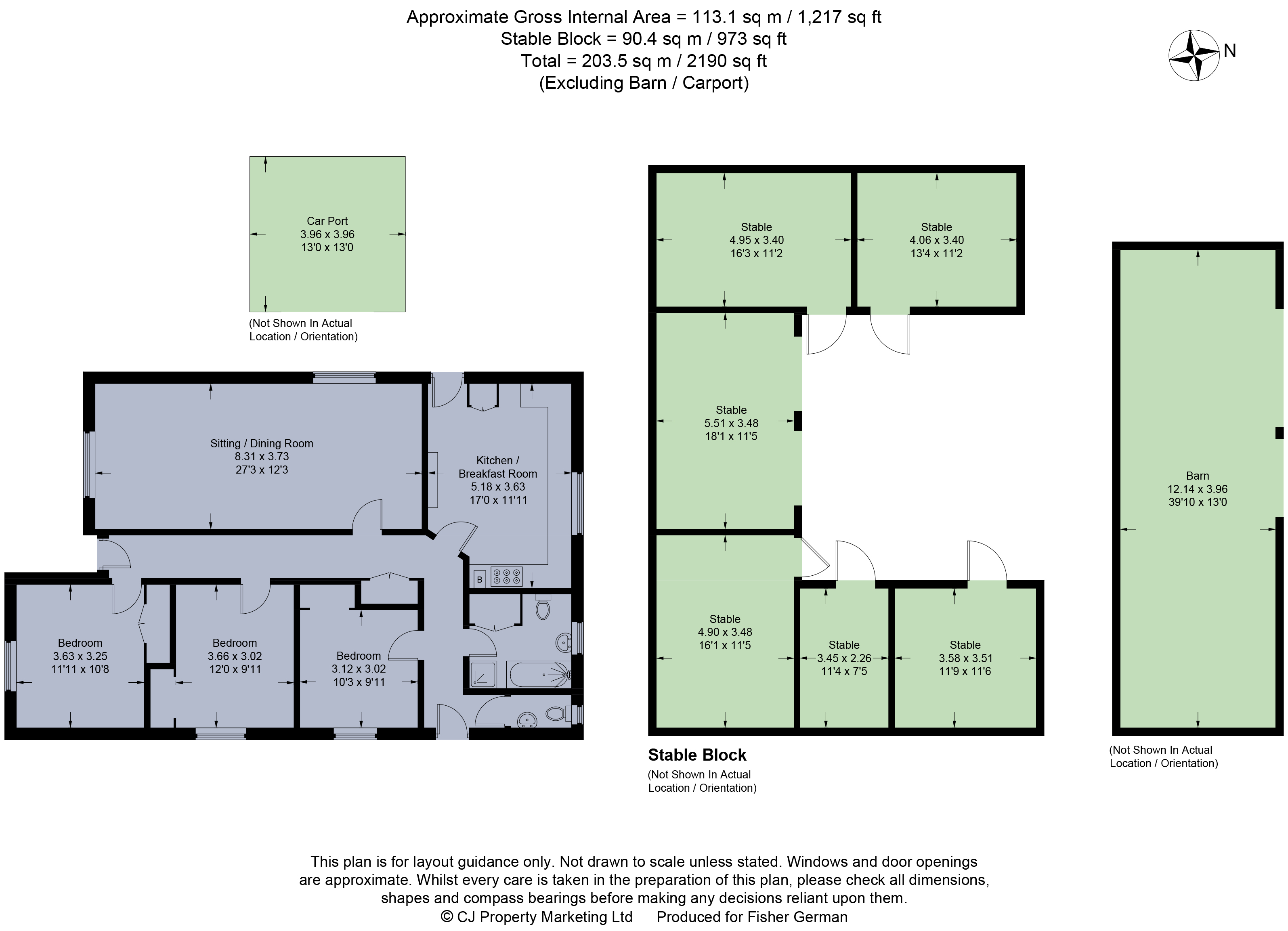 Bicester Road, Westcott, Aylesbury HP18, 3 bedroom bungalow for sale