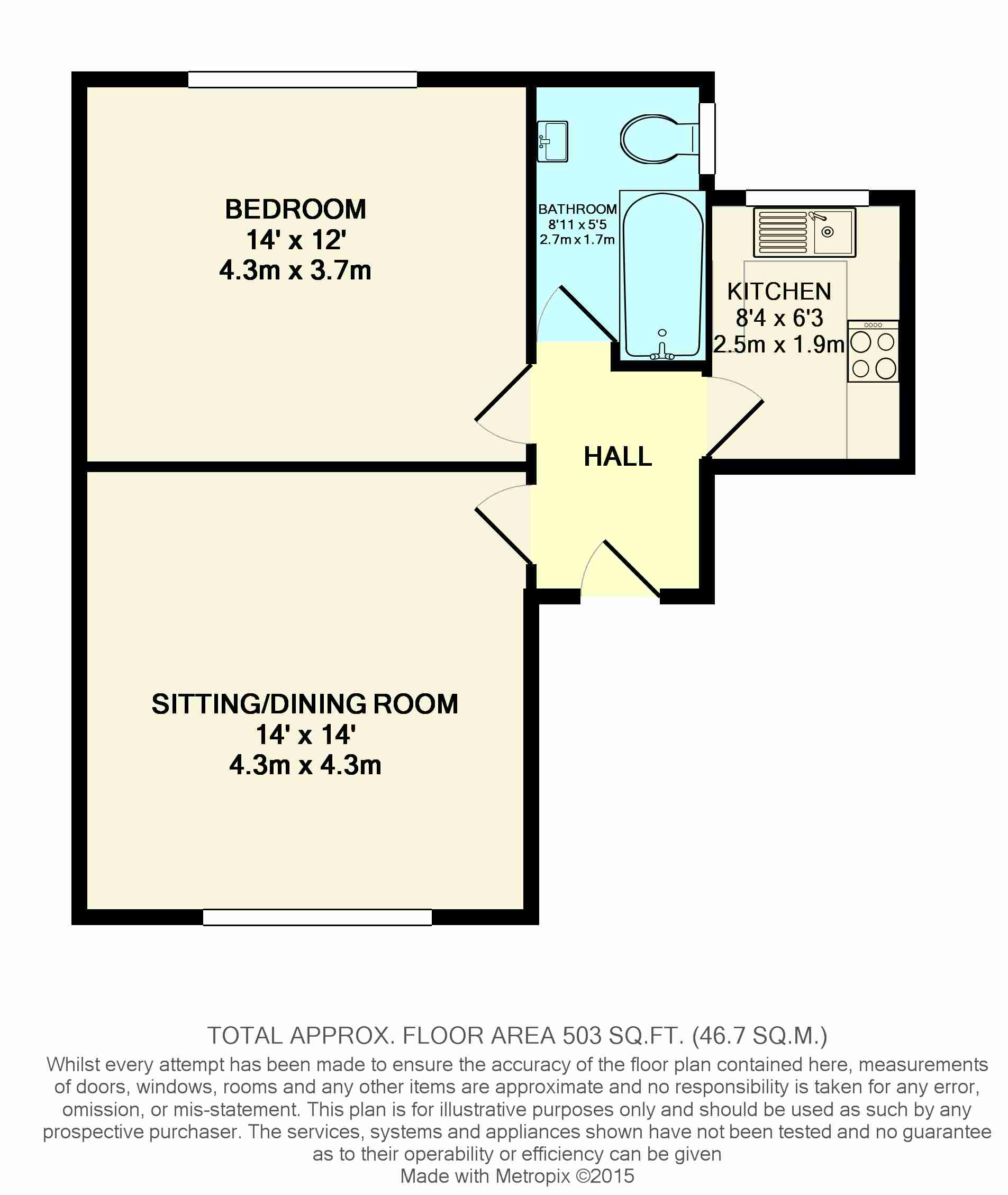 1 Bedrooms Flat for sale in Wimblehurst Road, Horsham RH12