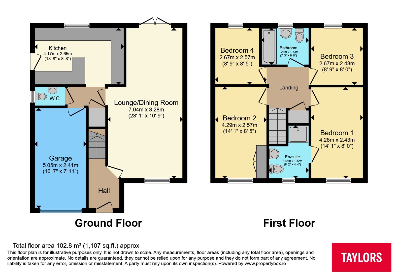 20, Barkleys Hill, Bristol floorplan