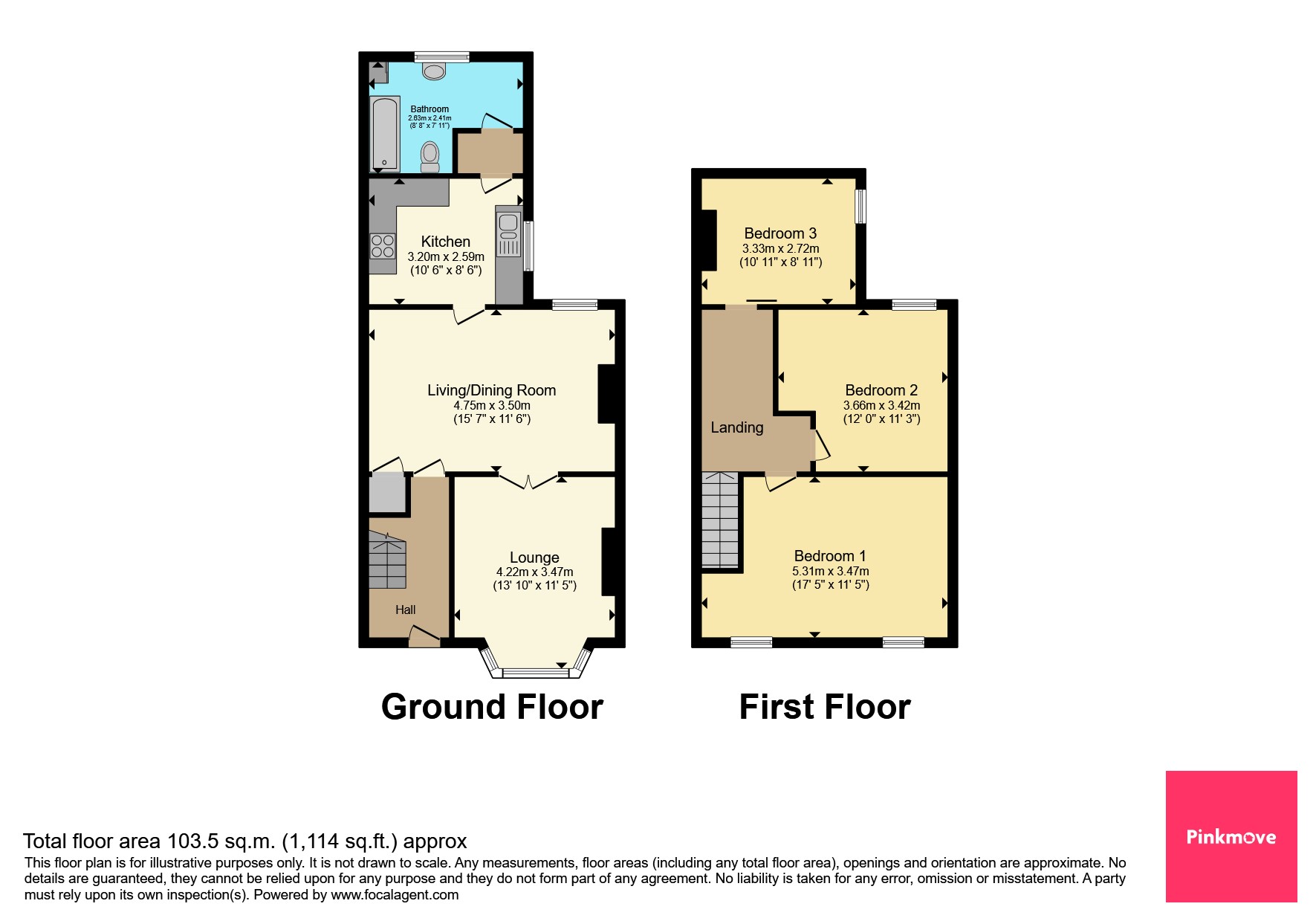 16, Fields Park Terrace, Newport floorplan